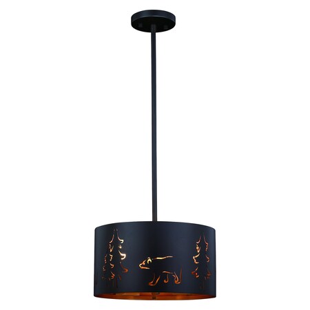 Vaxcel Katmai 3L Pendant P0254